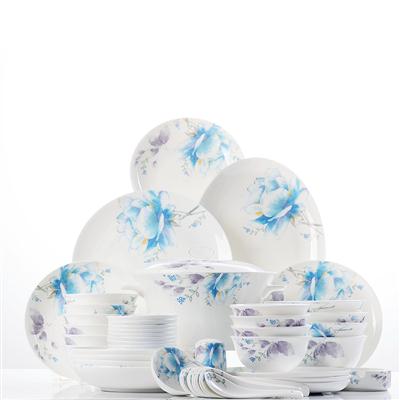 淫水骚逼6948头聆听花开骨瓷礼品餐具套装